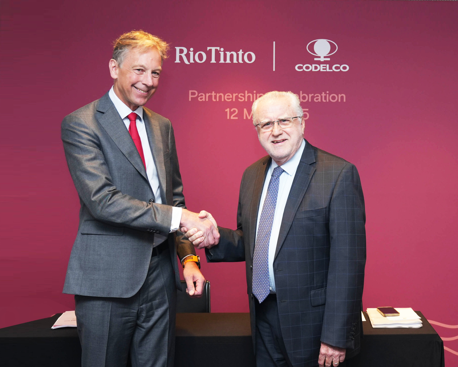 Codelco y Rio Tinto sellan acuerdo para avanzar en el distrito Nuevo ...