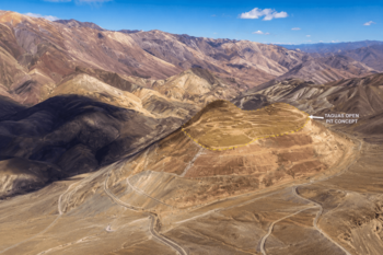 Taguas encuentra señales de un gran sistema de cobre y oro en profundidad y refuerza el potencial cuprífero de San Juan