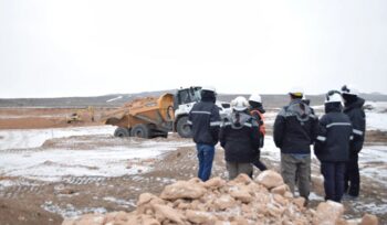 Supervisan avances de obras clave en el proyecto minero Calcatreu