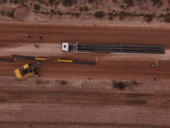 Avanza el Oleoducto Vaca Muerta Sur: se inicia soldadura y se proyecta terminal de exportación