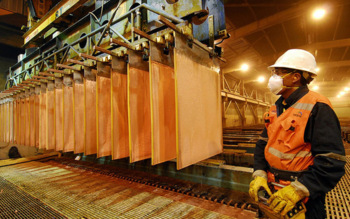 El cobre representa el 30,5% de las exportaciones totales del Perú en el primer cuatrimestre