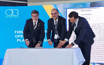 Chile firma con Quiborax su primer CEOL exclusivamente privado para producir litio por US$70 millones