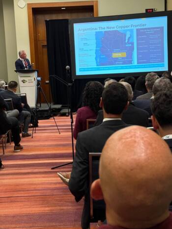Argentina Mining Pavilion 2026: Michael Meding posiciona a Los Azules como el proyecto de cobre más avanzado y competitivo de Argentina