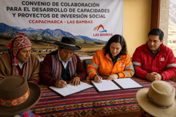 Las Bambas y Ccapacmarca avanzan en un acuerdo social millonario para fortalecer el vínculo territorial en Cusco