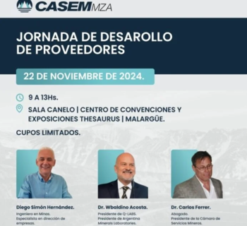 Mendoza organiza jornada clave para potenciar proveedores locales en minería
